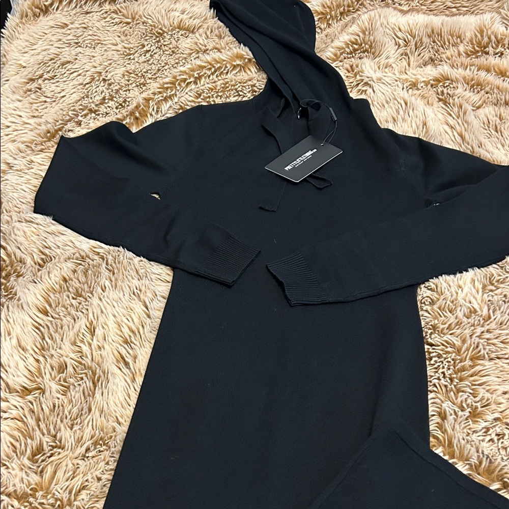 Black Long-Sleeve Dress